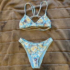 patagonia reversible two piece swim suit